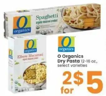 Albertsons O Organics Dry Pasta 12-16 oz offer