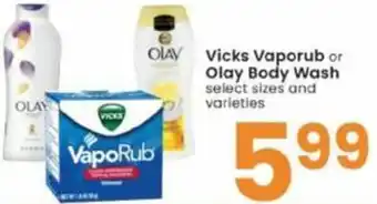 Albertsons Vicks Vaporub Or Olay Body Wash offer