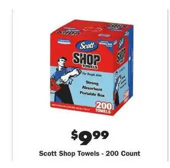 Advance Auto Parts Scott Shop Towels offer