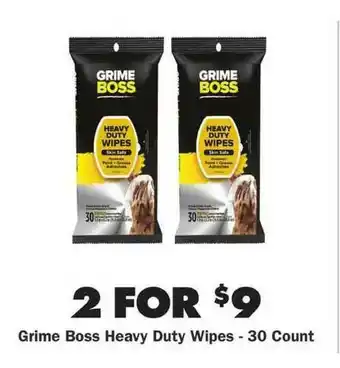 Advance Auto Parts Grime Boss Heavy Duty Wipes offer