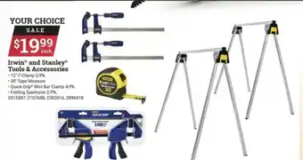 Ace Hardware Irwin® And Stanley® Tool & Accessories offer