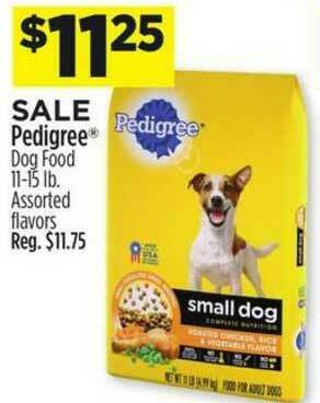 Dollar General Pedigree Dog Food offer