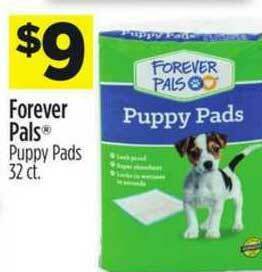 Dollar General Forever Pals Puppy Pads offer