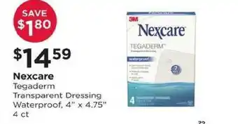 Good Neighbor Pharmacy Nexcare Tegaderm Transparent Dressing offer