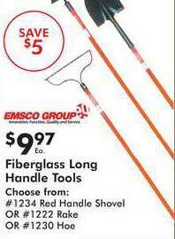 Valu Home Centers Fiberglass Long Handle Tools offer