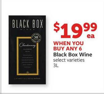 Fareway Black Box Wine offer