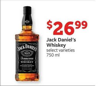 Fareway Jack Daniel's Whiskey offer