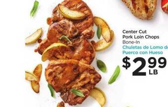 Food 4 Less Center Cut Pork Loin Chops offer