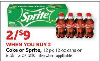 Fareway Coke Or Sprite offer