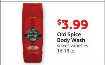 Fareway Old Spice Body Wash offer