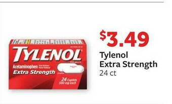 Fareway Tylenol Extra Strength offer