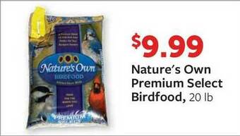 Fareway Nature's Own Premium Select Birdfood offer