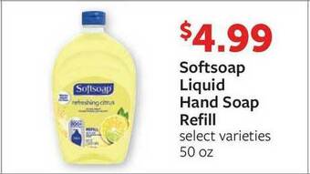 Fareway Softsoap Liquid Hand Soap Refill offer