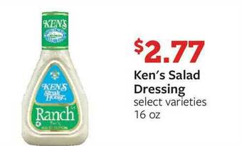 Fareway Ken's Salad Dressing offer