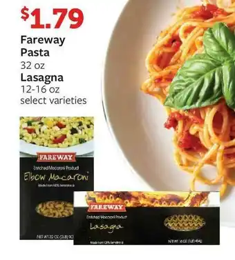 Fareway Fareway Pasta, Lasagna offer