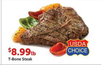 Fareway T-bone Steak offer