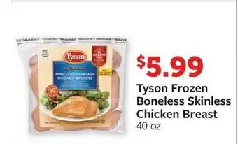 Fareway Tyson Frozen Boneless Skinless Chicken Breast offer