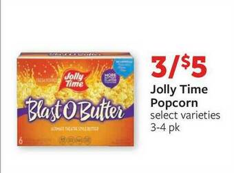 Fareway Jolly Time Popcorn offer