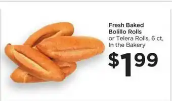 Food 4 Less Fresh Bake Bolillo Rolls offer