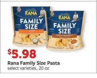 Fareway Rana Family Pasta offer