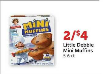 Fareway Little Debbie Mini Muffins offer