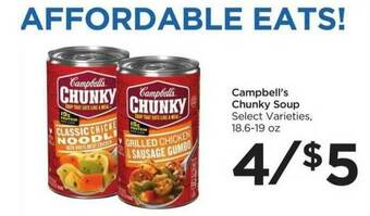 Food 4 Less Campbell's Chunky Soup offer