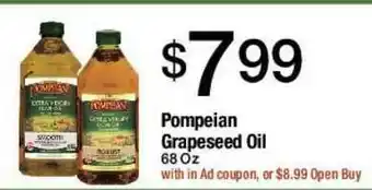 Jons International Pompeian Grapeseed Oil offer