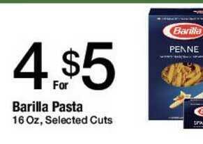 Jons International Barilla Pasta offer