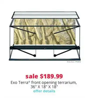 Pet Smart Exo Terra offer