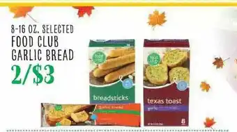 The Markets Food Club Garlic Bread offer