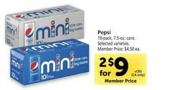 Vons Pepsi offer