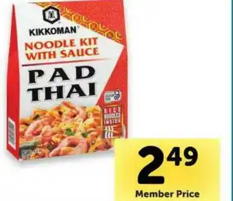 Vons Kikkoman Noodle Kit With Sauce Pad Thai offer