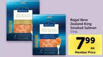 Vons Regal New Zealand King Smoked Salmon offer