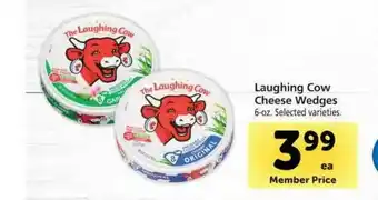 Vons Laughing Cow Cheese Wedges offer