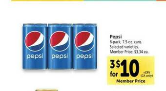 Vons Pepsi offer