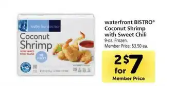 Vons Waterfront Bistro® Coconut Shrimp With Sweet Chili offer