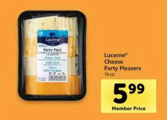 Vons Lucerne® Cheese Party Pleasers offer