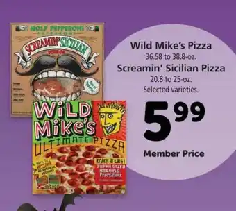 Vons Wild Mike's Pizza Or Screamon' Sicilian Pizza offer