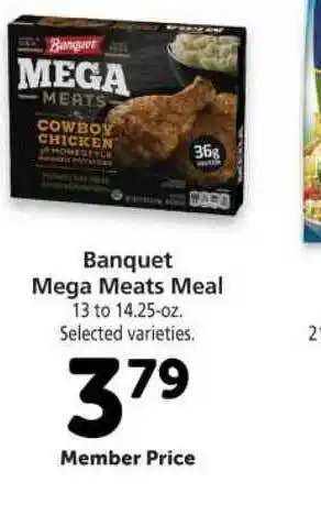 Vons Banquet Mega Meats Meal offer