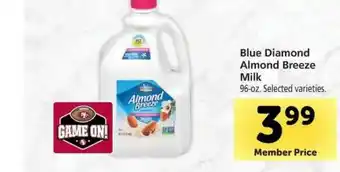 Vons Blue Diamond Almond Breeze Milk offer
