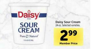 Vons Daisy Sour Cream offer