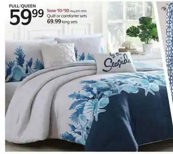 Bealls Quilt Or Comforter Sets offer