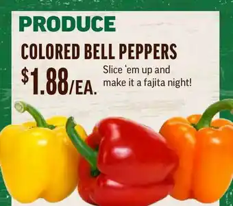 Central Market Colored Bell Peppers offer