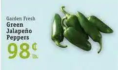 Foodarama Garden Fresh Green Jalapeño Peppers offer
