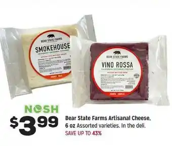 Grocery Outlet Bear State Farms Artisanal Cheese offer