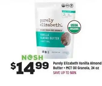 Grocery Outlet Purely Elizabeth Vanilla Almond Butter + MCT Oil Granola offer
