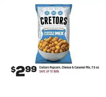 Grocery Outlet Cretors Popcorn, Cheese & Caramel Mix offer