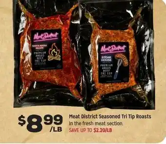 Grocery Outlet Meat District Seasoned Tri Tip Roasts offer