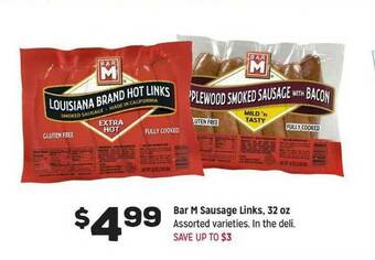 Grocery Outlet Bar M Sausage Links offer