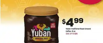 Grocery Outlet Yuban Traditional Roast Ground Coffee offer